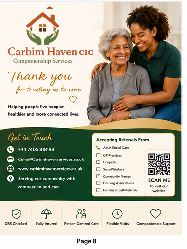 Carbim Haven brochure, page 8